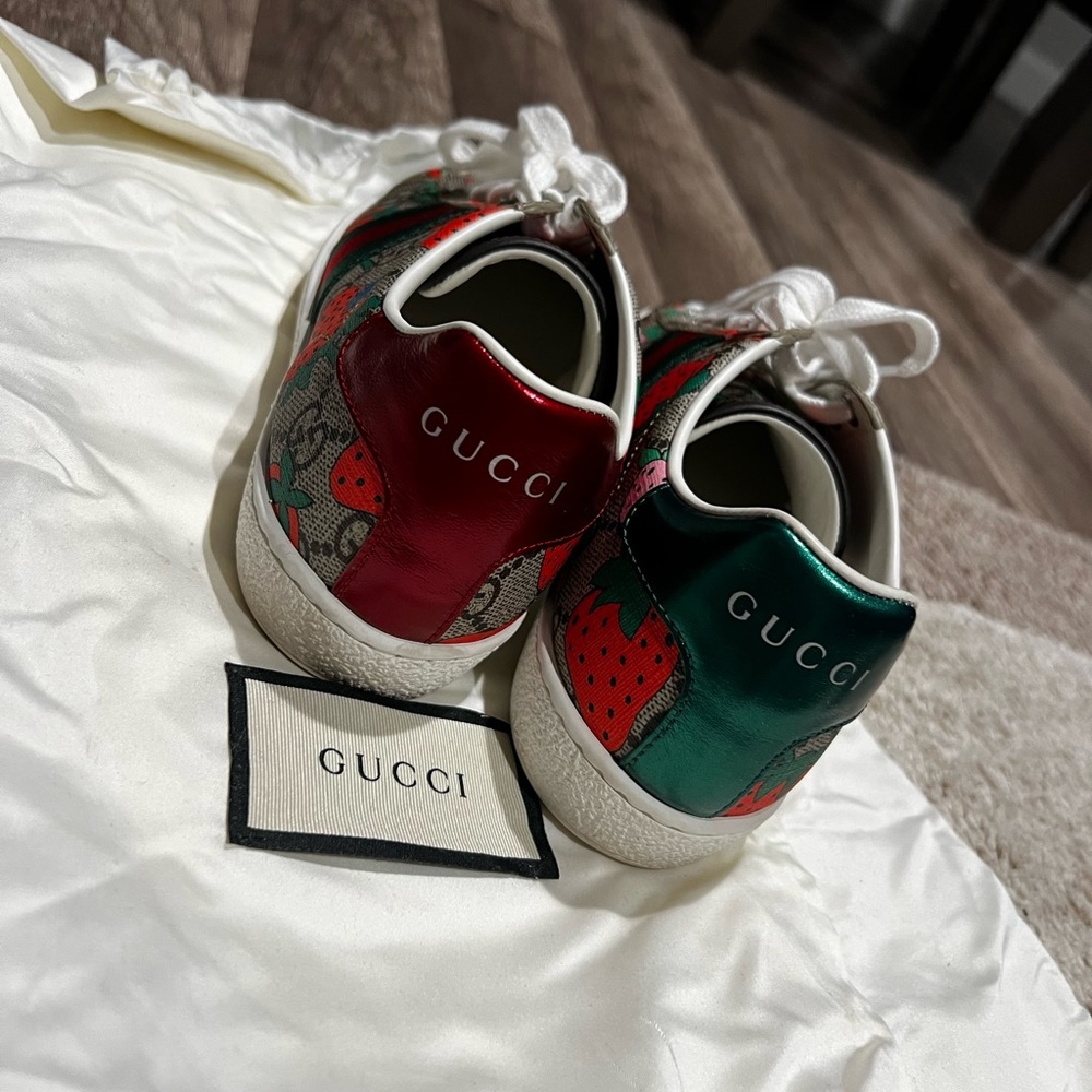 Gucci Strawberry Sneakers